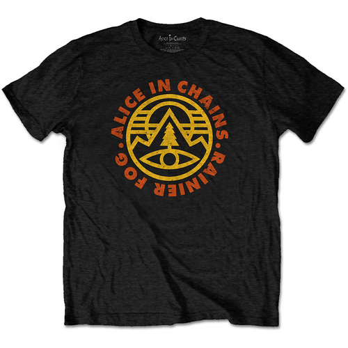 Alice In Chains Pine Emblem Shirt [Size: S]