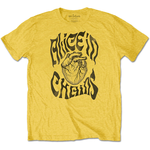 Alice In Chains Transplant Yellow Shirt [Size: M]