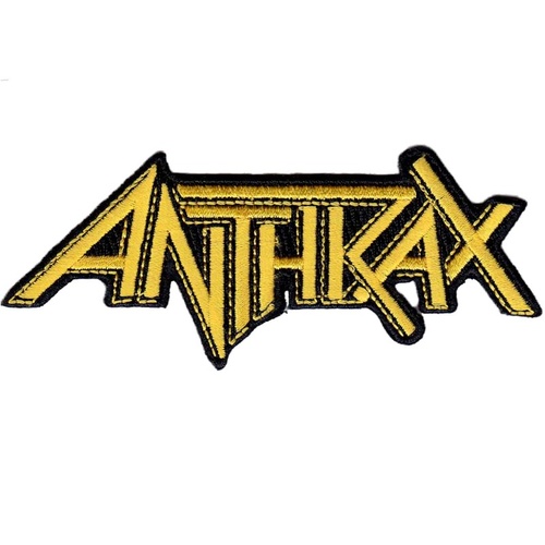 Anthrax Yellow Logo Patch
