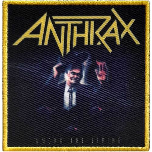 Anthrax Among The Living Yellow Border Patch