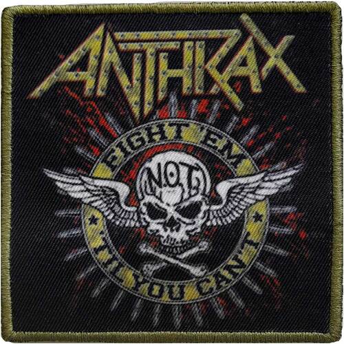 Anthrax Fight Em Patch