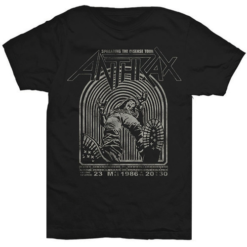 Anthrax Spreading The Disease Tour Shirt [Size: S]