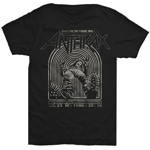 Anthrax Spreading The Disease Tour Shirt [Size: XL]