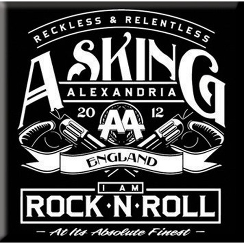 Asking Alexandria Rock N Roll Magnet