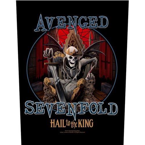 Avenged Sevenfold Hail To The King Back Patch