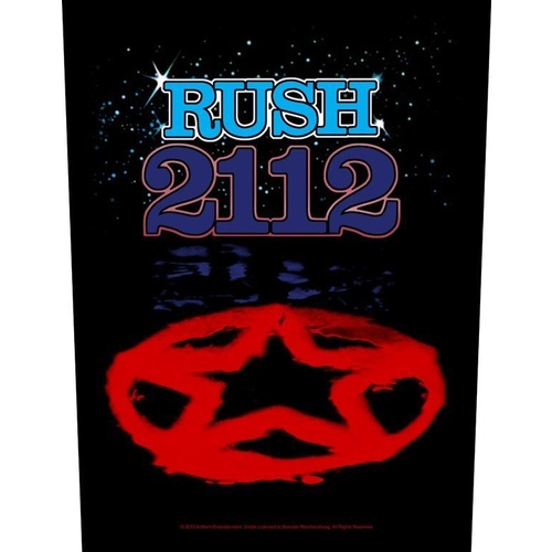 Rush 2112 Back Patch