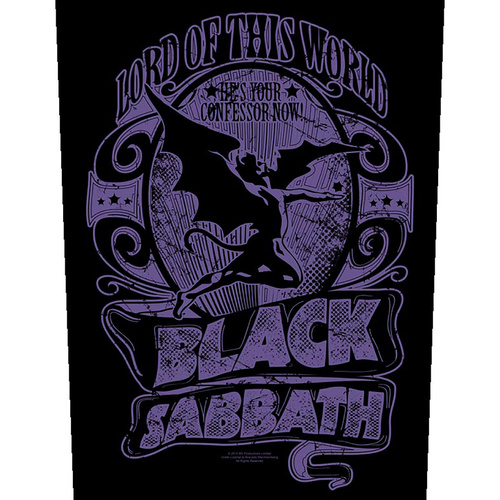 Black Sabbath Lord Of This World Back Patch