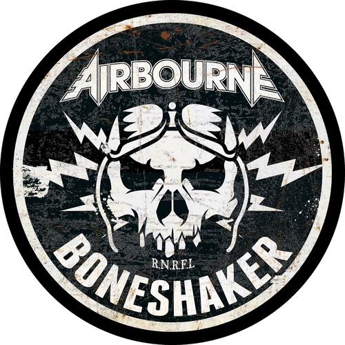 Airbourne Boneshaker Circular Back Patch