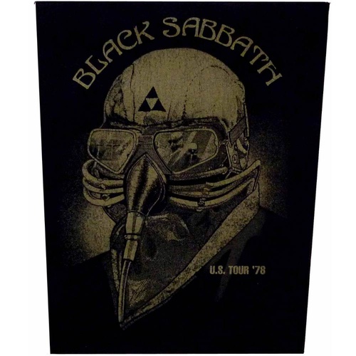 Black Sabbath US Tour 78 Back Patch