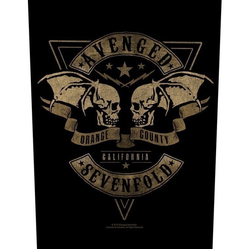 Avenged Sevenfold Orange County Back Patch