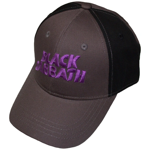 Black Sabbath Master Of Reality Logo Black Grey Baseball Cap Hat