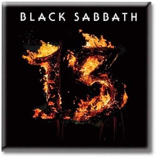 Black Sabbath 13 Logo Magnet