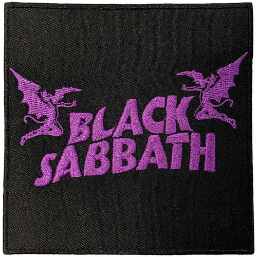 Black Sabbath Wavy Logo & Daemons Patch