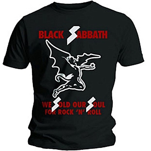 Black Sabbath We Sold Our Soul Shirt  [Size: S]