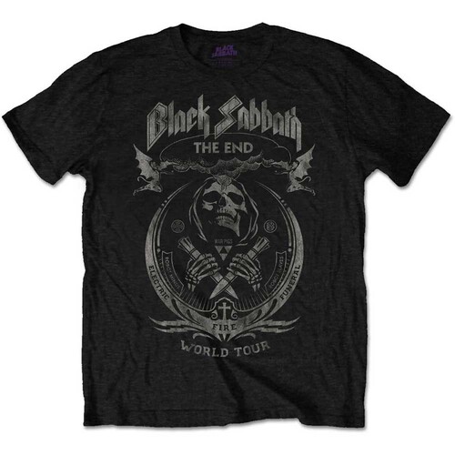 Black Sabbath The End Mushroom Cloud Shirt [Size: M]
