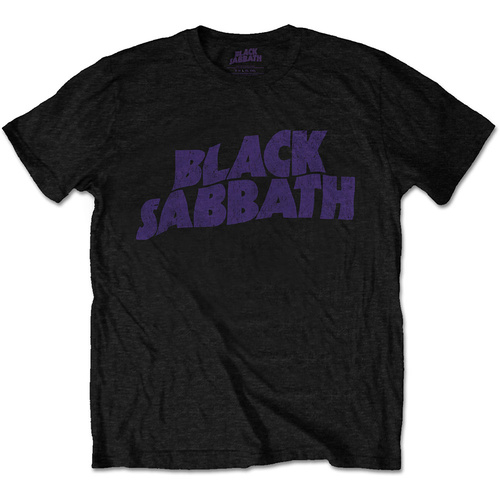 Black Sabbath Master Reality Logo Kids T-Shirt [Size: 7-8 Years]
