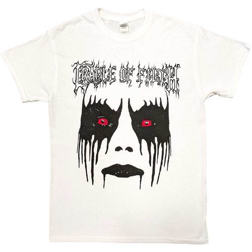 Cradle Of Filth Dani Make Up White Shirt [Size: S]