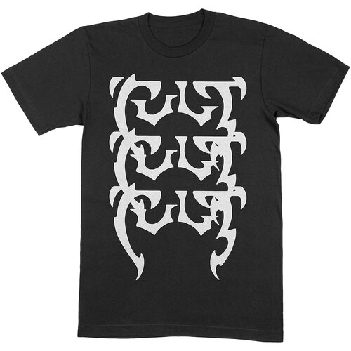 The Cult Repeating Logo Shirt [Size: S]