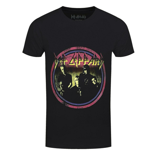 Def Leppard Vintage Circle Shirt [Size: S]