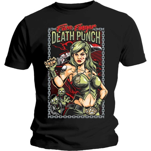 Five Finger Death Punch Assassin Shirt [Size: S]