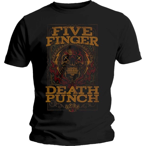 Five Finger Death Punch Wanted Shirt [Size: S]