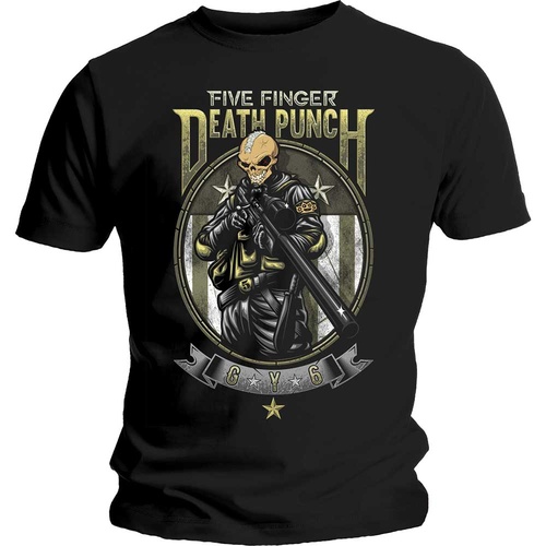 Five Finger Death Punch Sniper Shirt [Size: S]