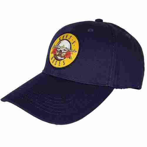 Guns N Roses Circle Logo Navy Blue Baseball Cap Hat