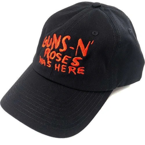 Guns N Roses Was Here Black Baseball Cap Hat