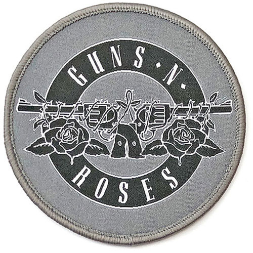 Guns N Roses Grey Circle Pistols Logo Patch