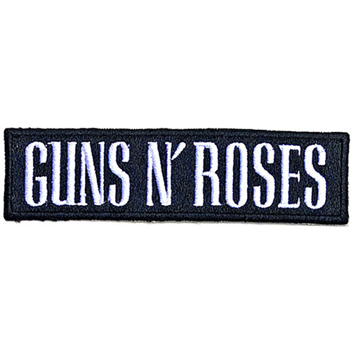 Guns N Roses Text Logo Patch