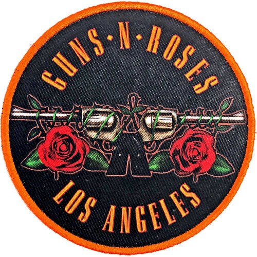 Guns N Roses Los Angeles Orange Patch