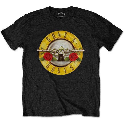 Guns N Roses Bullet Logo Shirt [Size: S]