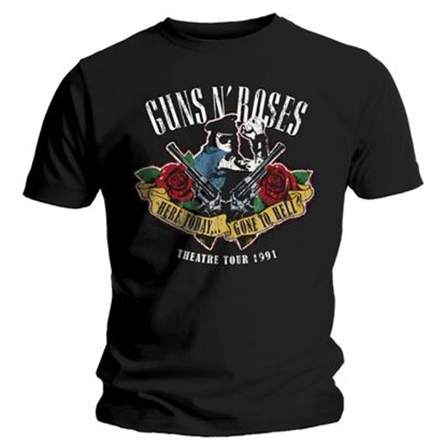 Guns N Roses Here Today Gone To Hell Shirt [Size: S]