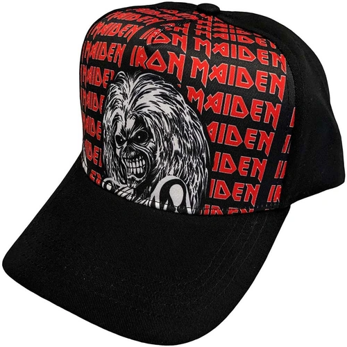 Iron Maiden Killers Eddie Logo Repeat Baseball Cap Hat