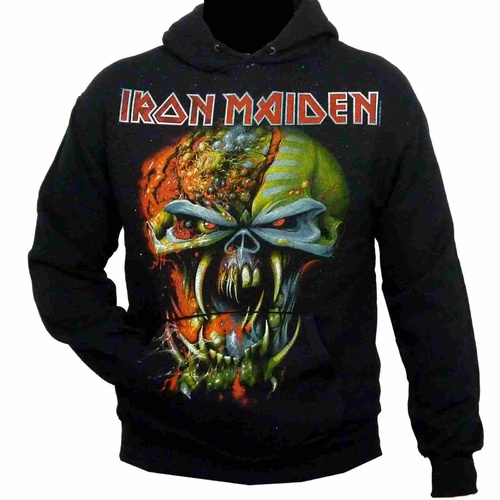 Iron Maiden Final Frontier Big Eddie Hoodie [Size: M]