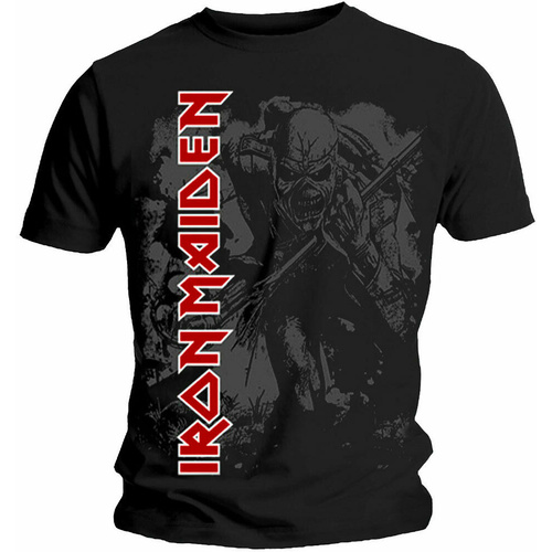 Iron Maiden Hi Contrast Trooper Shirt [Size: L]