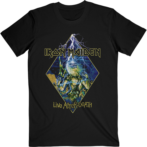Iron Maiden Live After Death Diamond Shirt [Size: S]