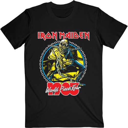 Iron Maiden World Piece Tour 83 Shirt [Size: S]