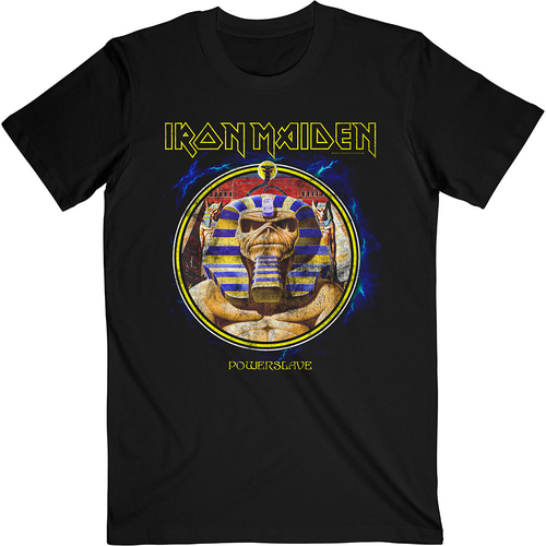 Iron Maiden Powerslave Mummy Circle Shirt [Size: S]