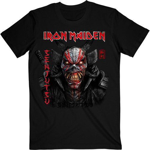 Iron Maiden Senjutsu Vertical Logo Shirt [Size: S]