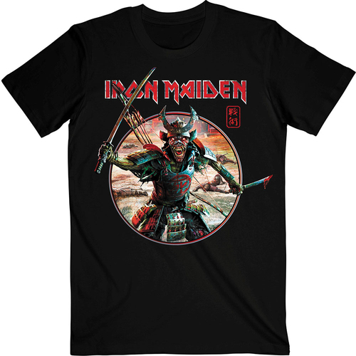 Iron Maiden Senjutsu Eddie Warrior Circle Shirt [Size: S]