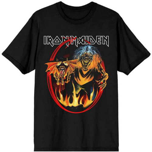 Iron Maiden Number Of The Beast Devil Tail Shirt [Size: S]