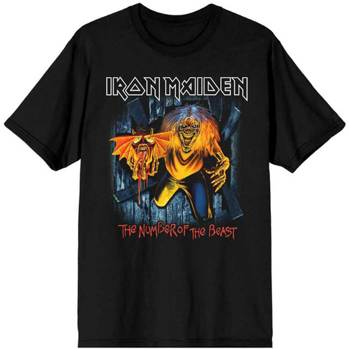 Iron Maiden Number Of The Beast Eddie Panel Shirt [Size: S]