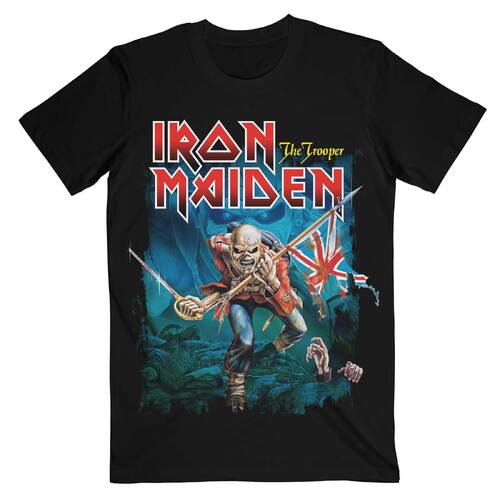 Iron Maiden Eddie Trooper Large Eyes Shirt [Size: S]