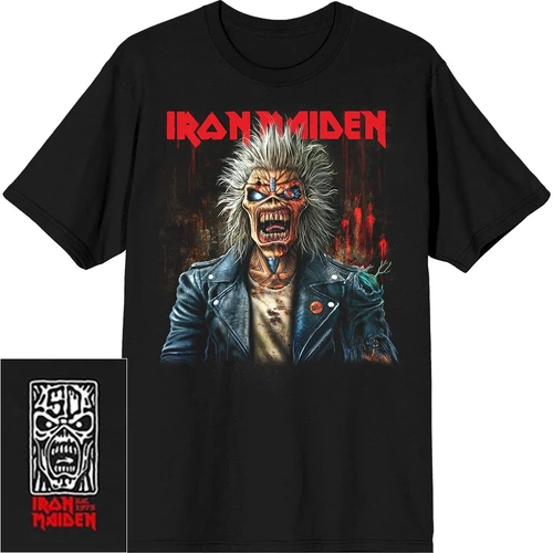 Iron Maiden Est 1975 Eddie Scream Portrait Shirt [Size: M]