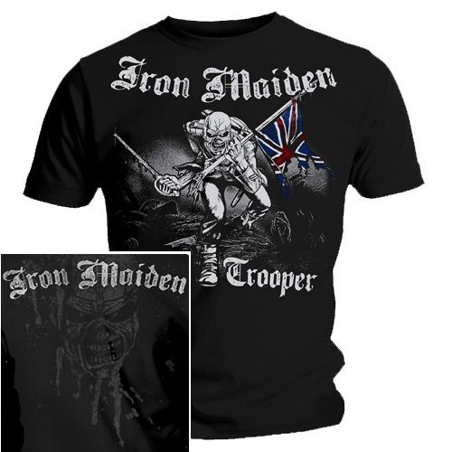 Iron Maiden Sketched Trooper Shirt [Size: M]