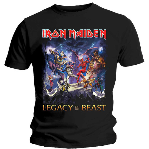 Iron Maiden Legacy Of The Beast Shirt [Size: L]