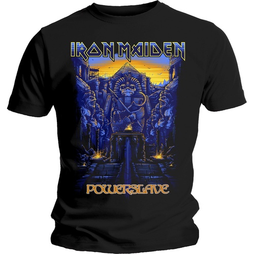 Iron Maiden Dark Ink Powerslave Shirt [Size: S]