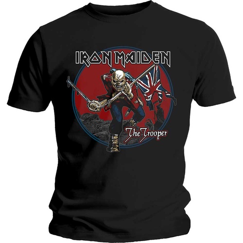Iron Maiden Trooper Red Sky Shirt [Size: S]