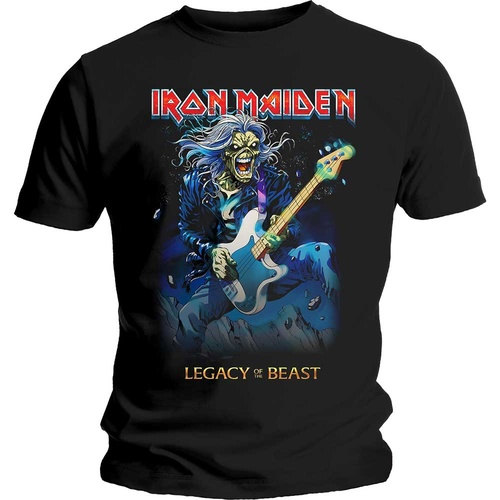 Iron Maiden Eddie On Bass Shirt [Size: S]